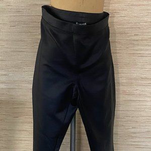 Black Faux Leather Leggings